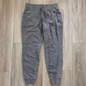 lululemon athletica grey joggers